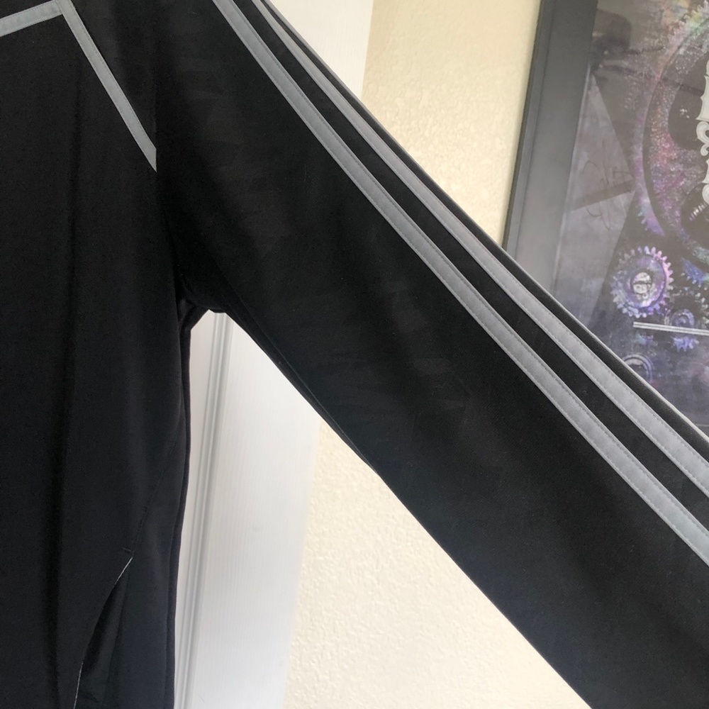 🔰❤️🔥 Adidas Men's Climalite Black Full Zip 3D Camo Jacket‼️ - Picture 4 of 11